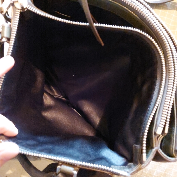 Coach Green Leather Borough Shoulder Bag - Picture 7 of 11